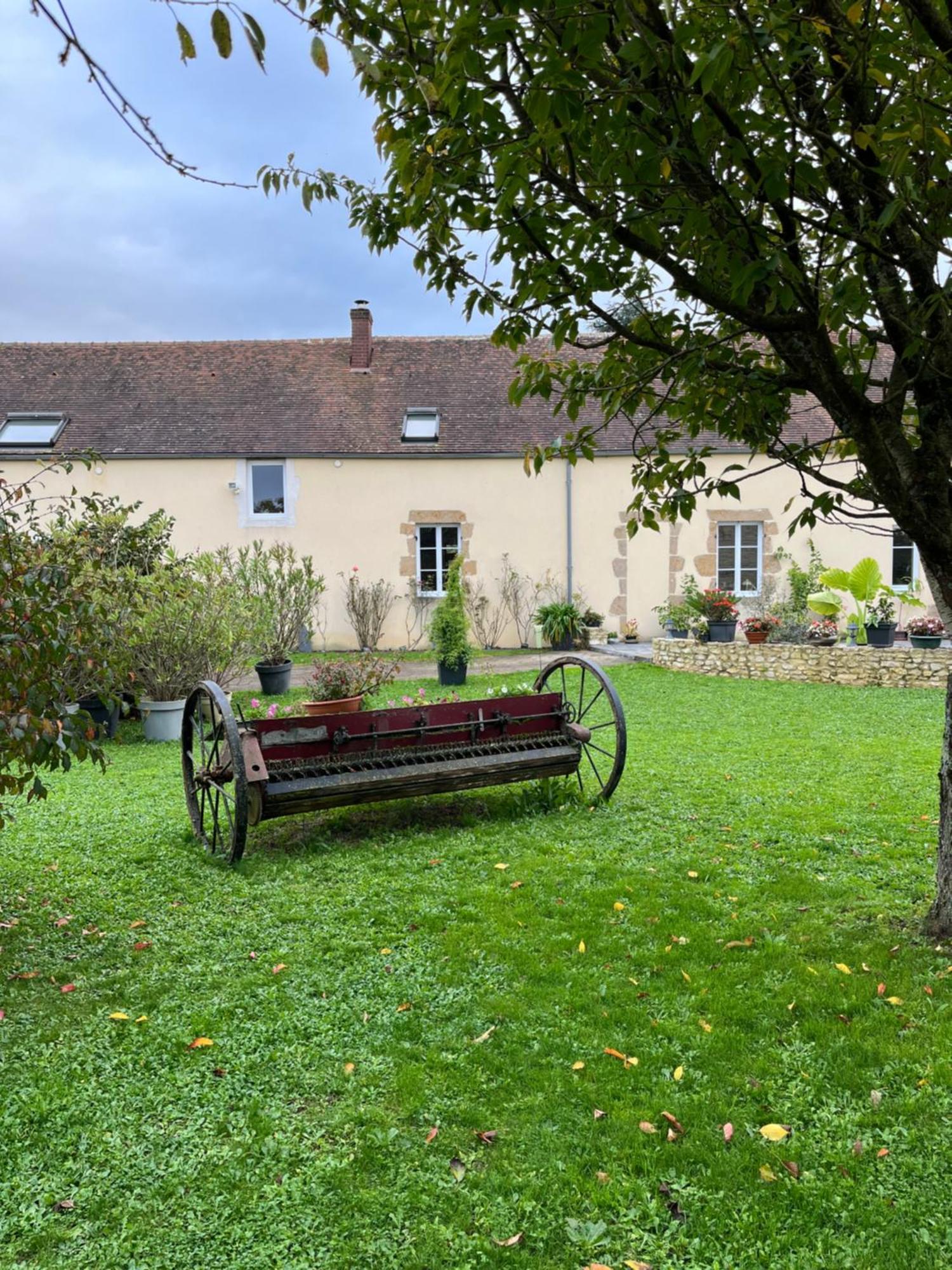 Bed and Breakfast La Fauconnière Brécy Esterno foto